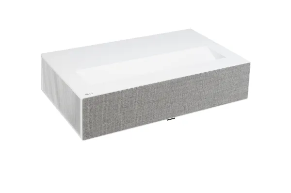 LG CineBeam HU915QE - DLP-projektor - laser - 3700 ANSI lumens - 3840 x 2160 - 16:9 - 4K - ultrakort kast objektiv - hvid