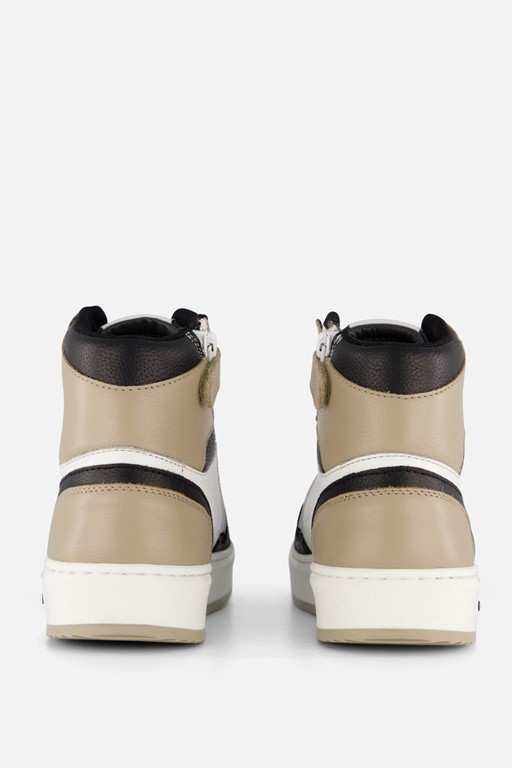 HIP Sneakers taupe Leer