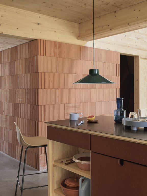 Muuto Top hanglamp Ø36 dieprood
