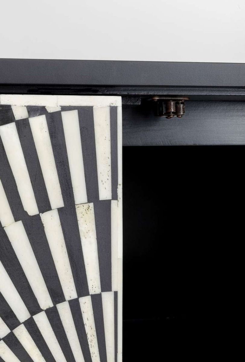 Kare Design Electro Dressoir - Zwart Mangohout