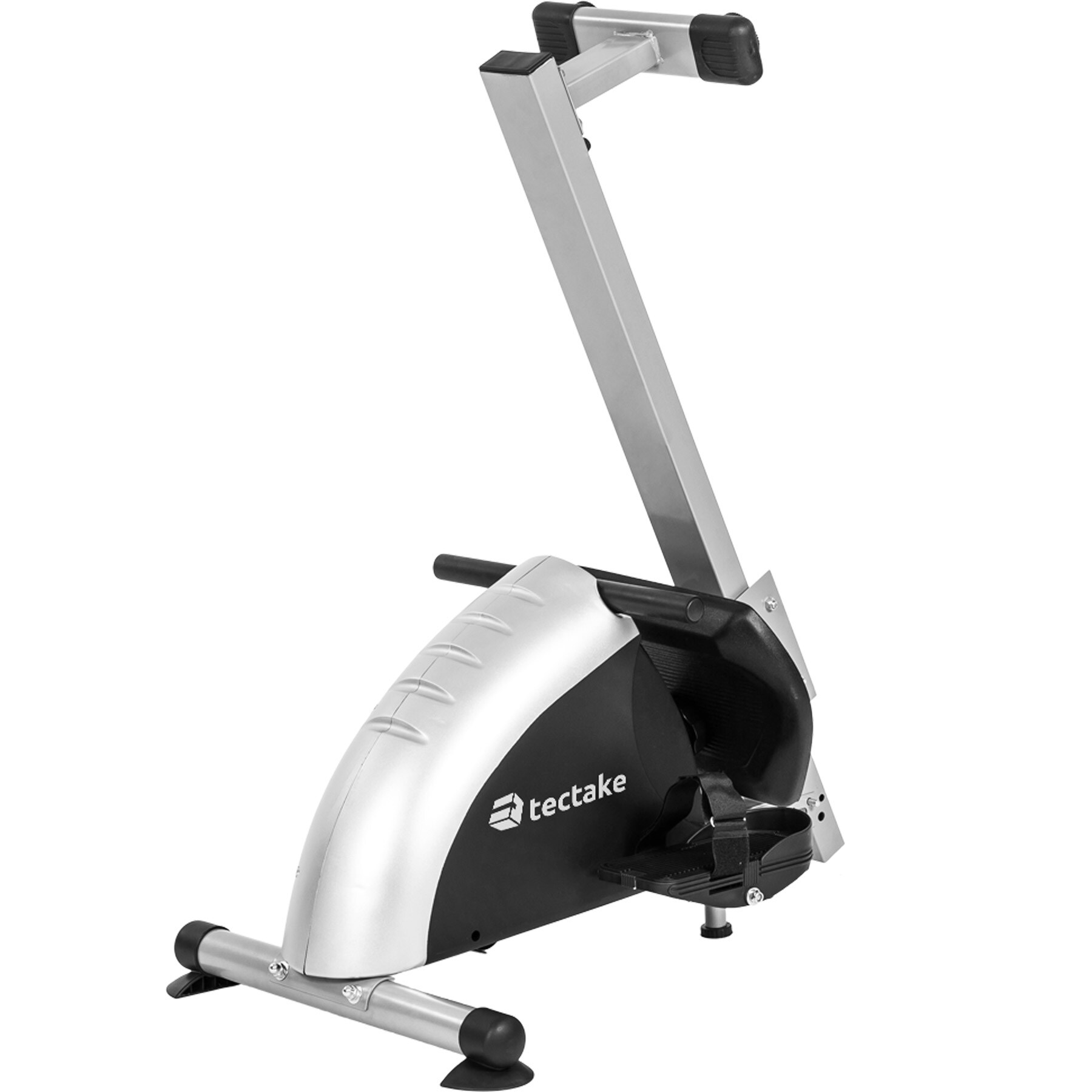 tectake® Rudergerät, klappbar, rutschfest, leise und sanft, 175 x 53 x 47 cm
