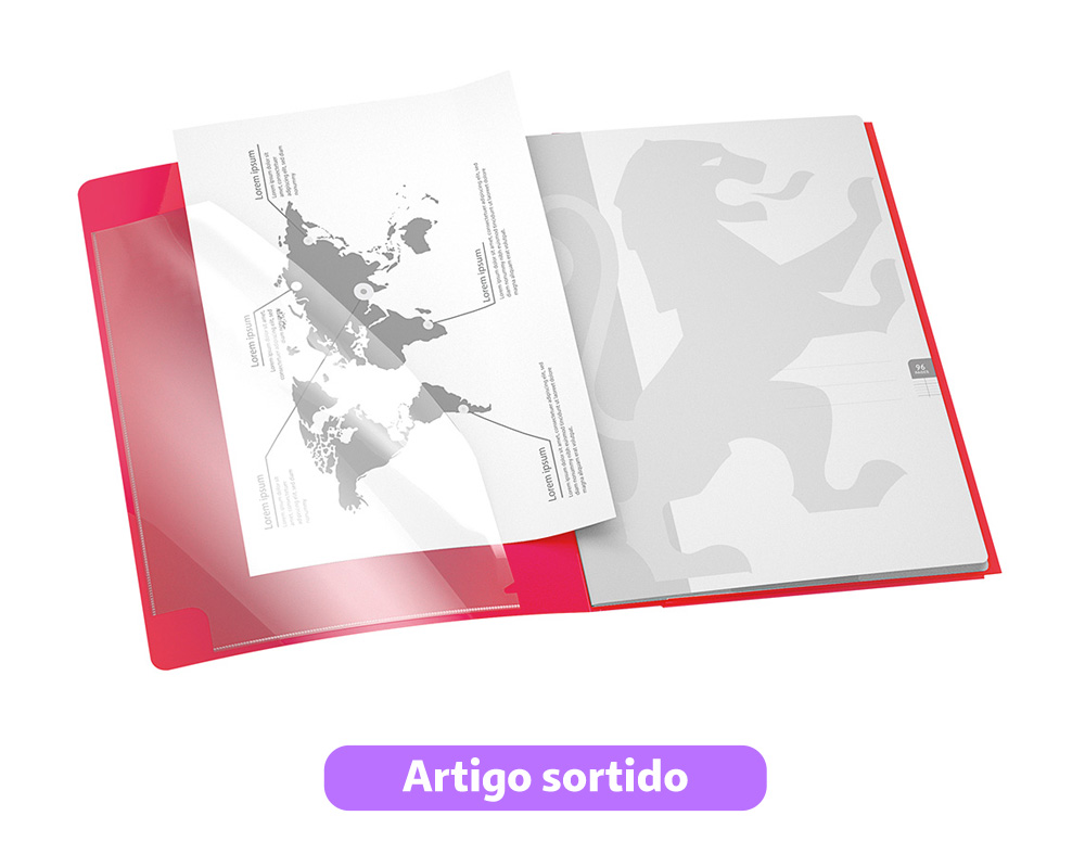 CADERNO AGRAFADO A4 PAUTADO OXFORD EASYBOOK 3EM1 CORES SORTIDAS