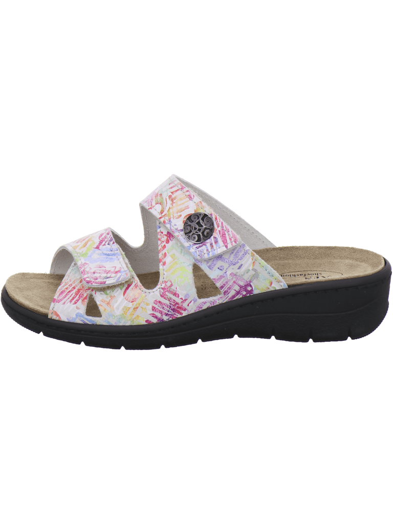 Pantoletten Damen Wechselfußbett multicolor