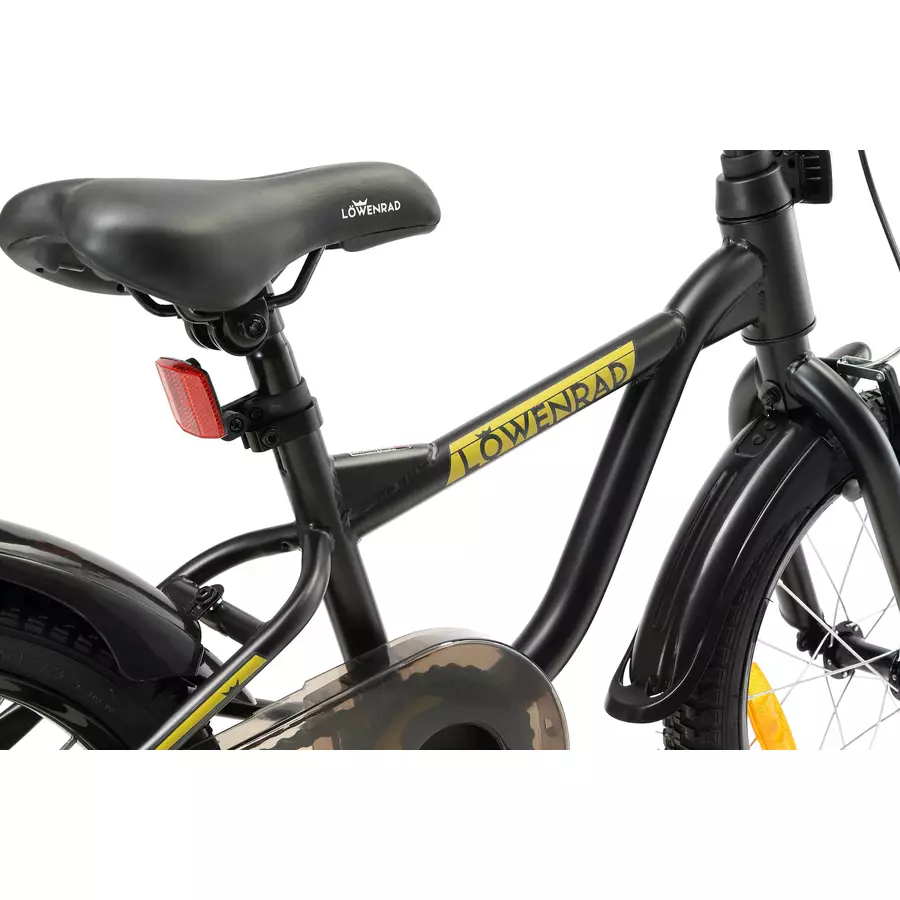 Löwenrad Kinderrad 16 Zoll LR Classic schwarz