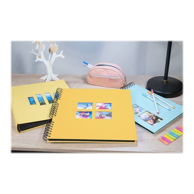 Exacompta Milano - Album photos 32 x 32 cm - 60 pages - jaune