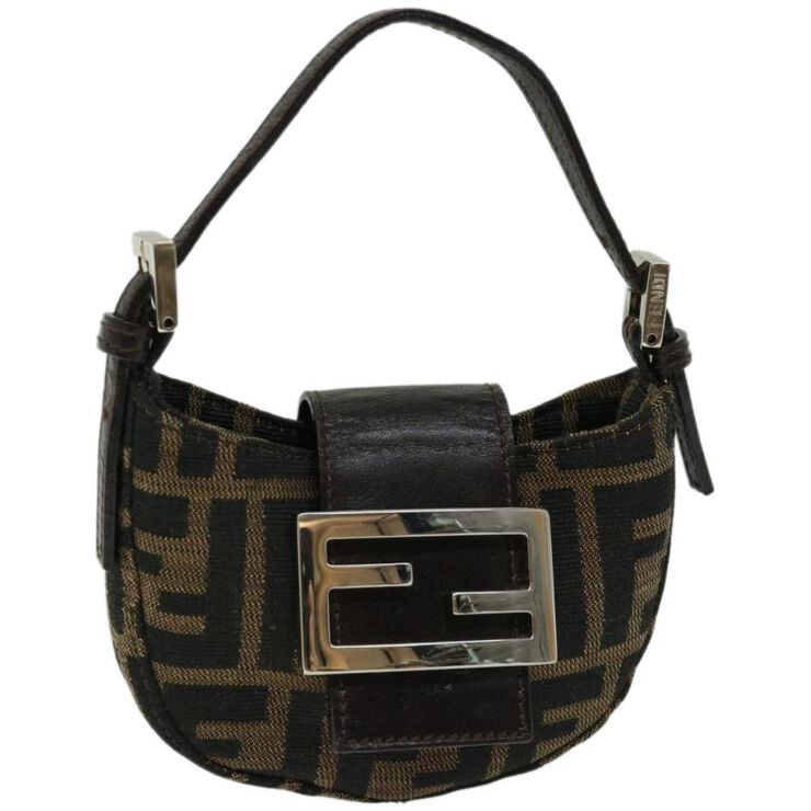 Fendi Vintage Fendi Handbag Brown