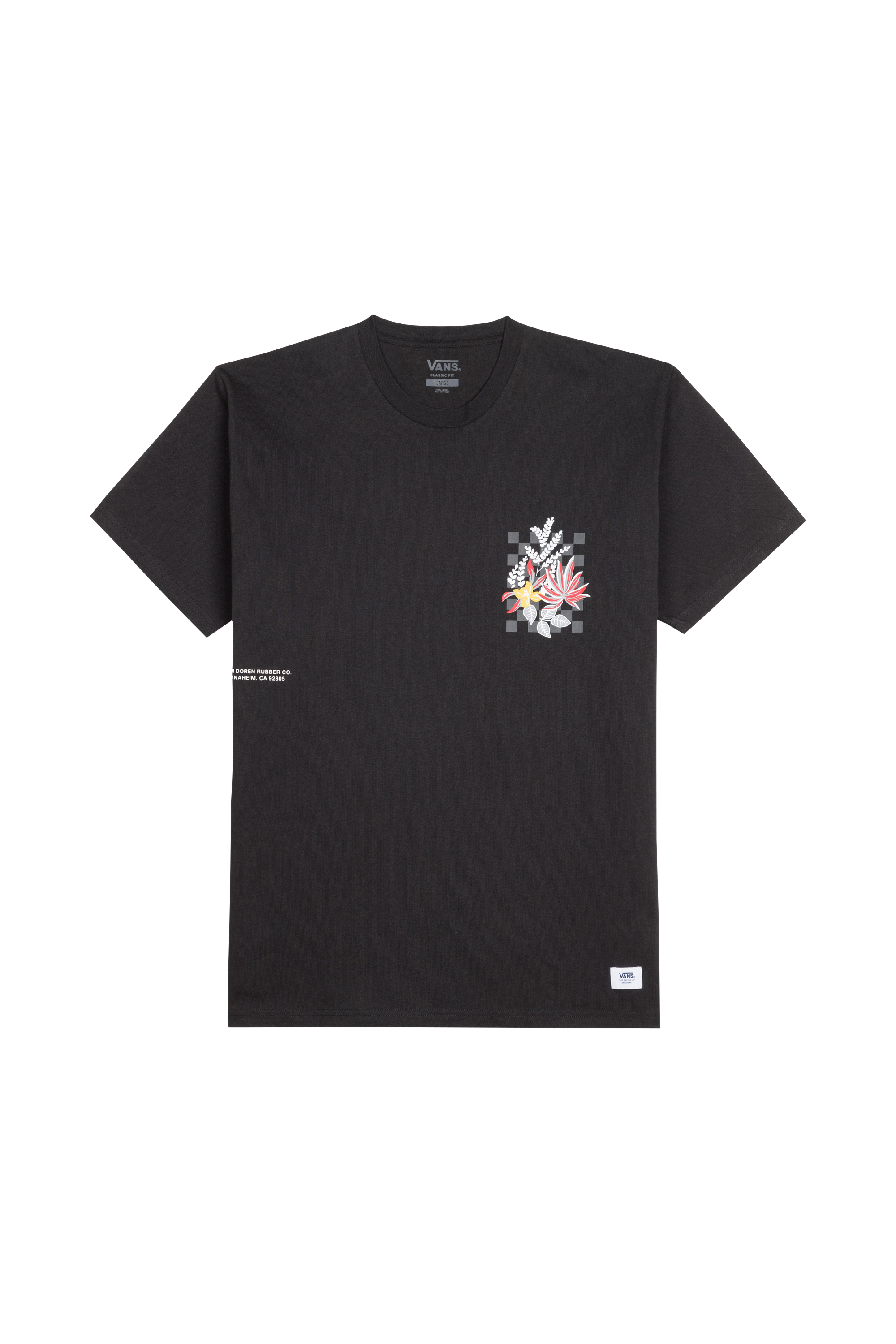 VANS T-shirt ANAHEIM PRINT MASH UP R Noir
