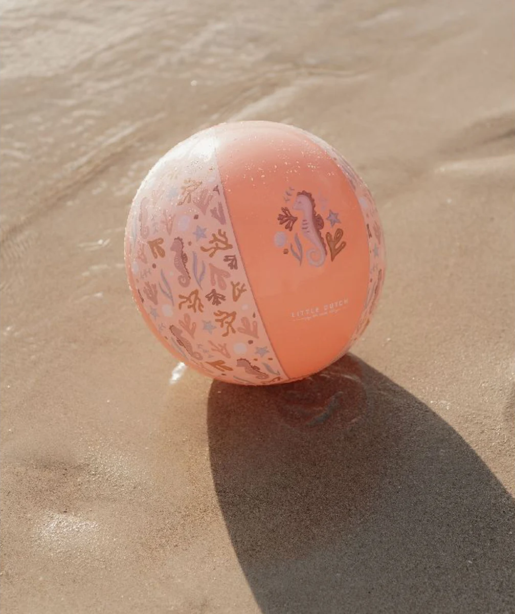 LITTLE DUTCHBallon de plage Ocean Dreams rose
