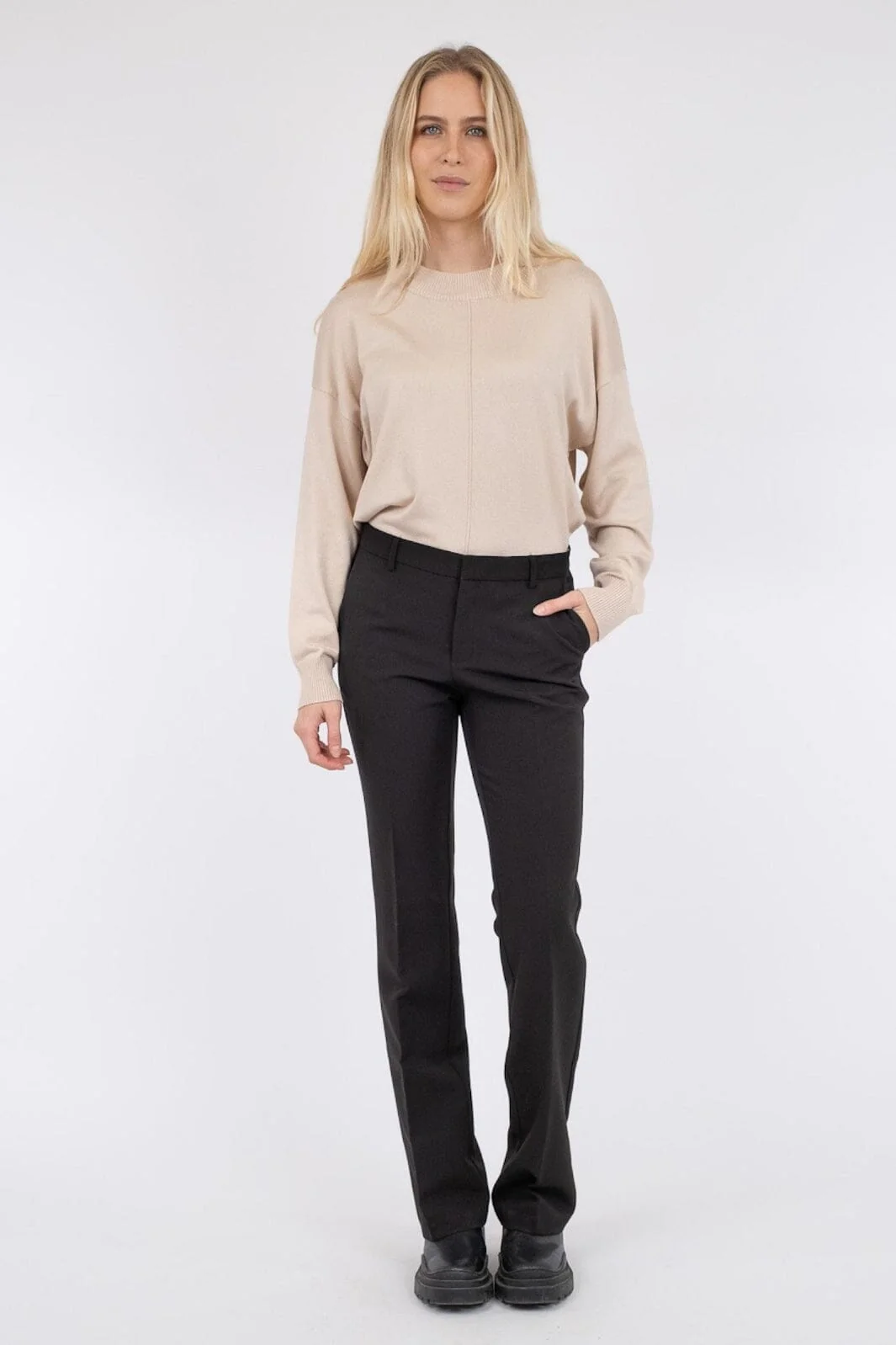 Neo Noir Cassie Suit Pants black