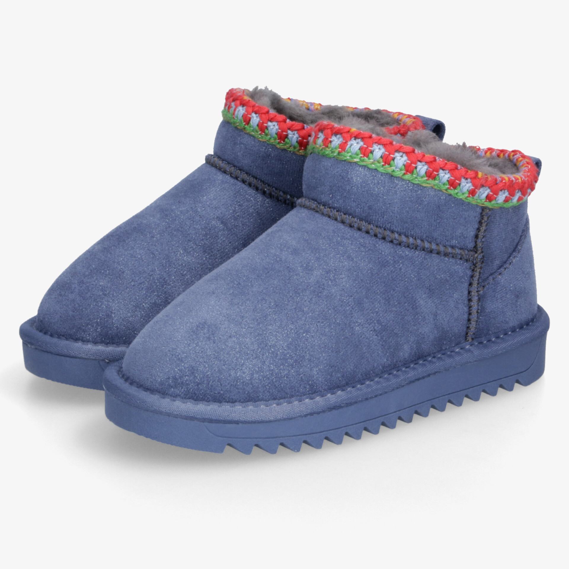 DooDogs Kinder Winterstiefel blau