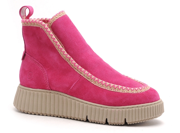 Tamaris boots bottine plates femme 26865 41 rose