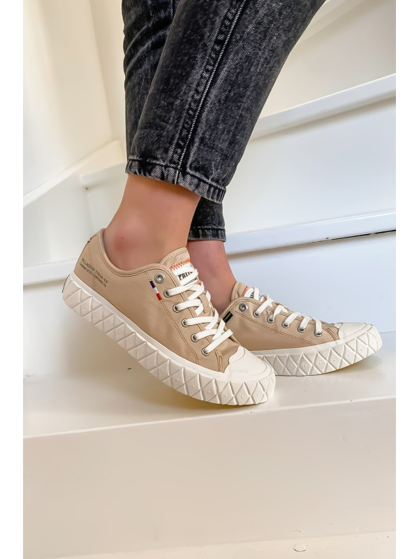 PALLA ACE CANVAS Nude Light - Palladium