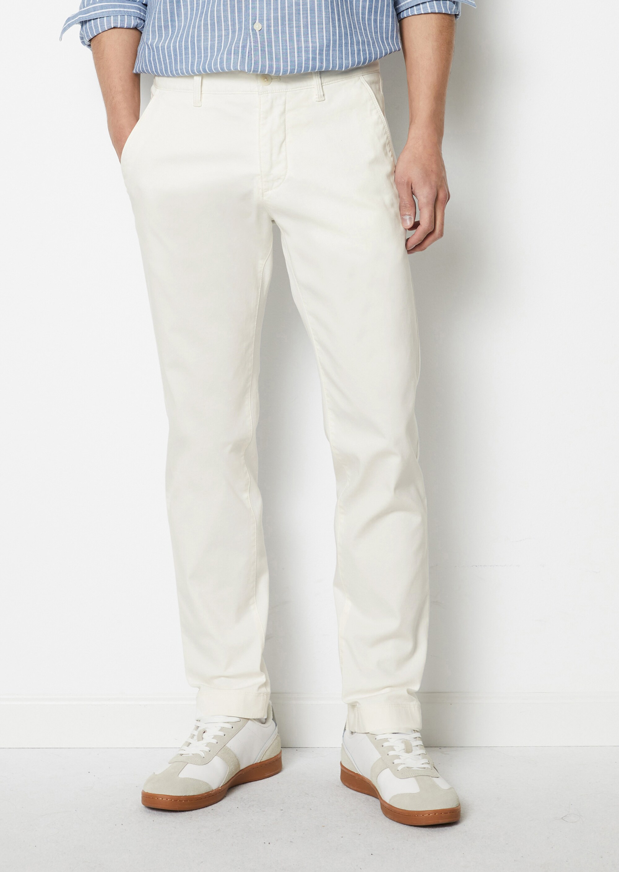 Chino Modell STIG shaped aus elastischem Bio-Baumwolle-Mix