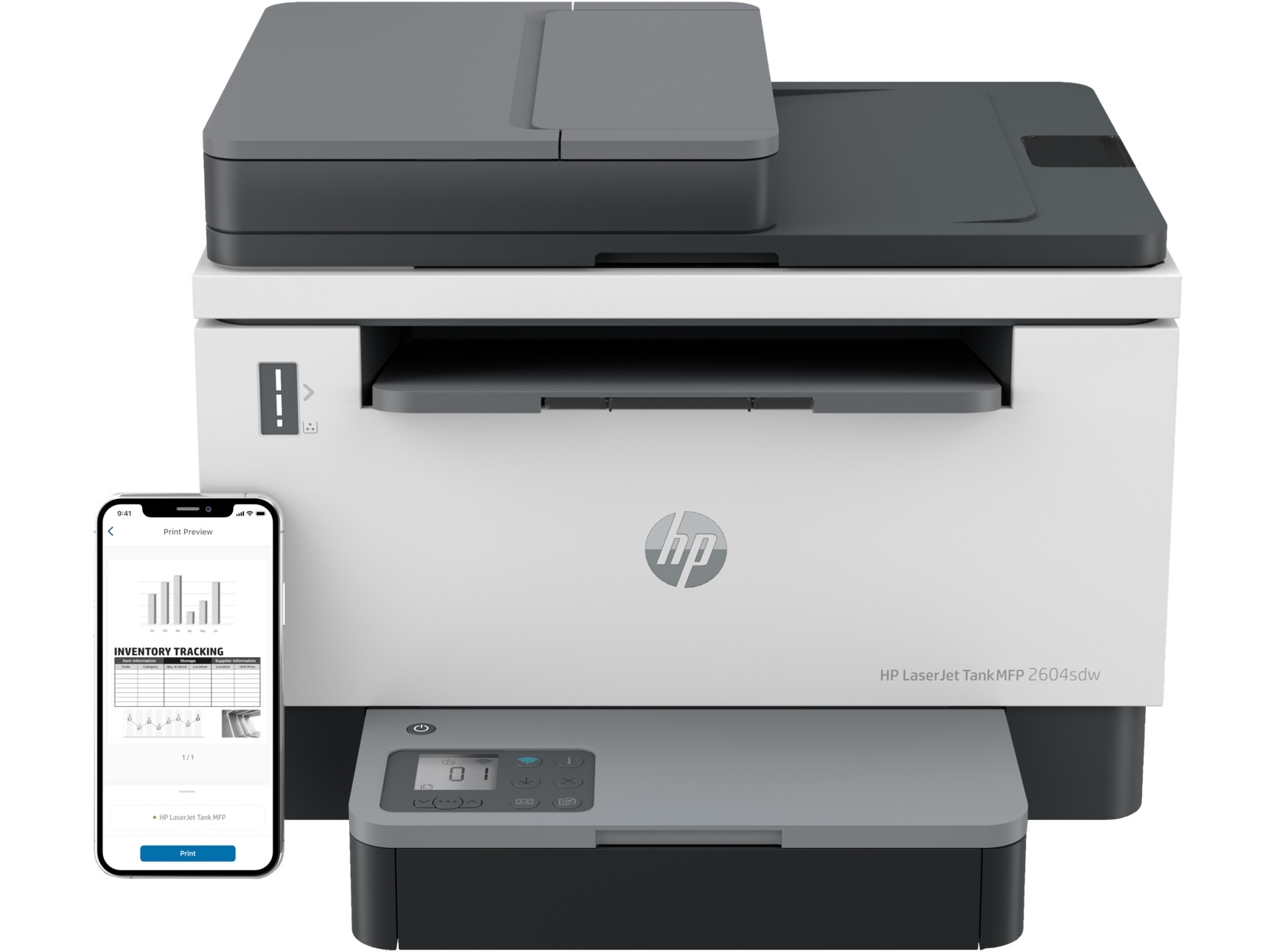 IMPRESSORA MULTIFUNÇÕES HP TANK MFP2604SDW LASERJET