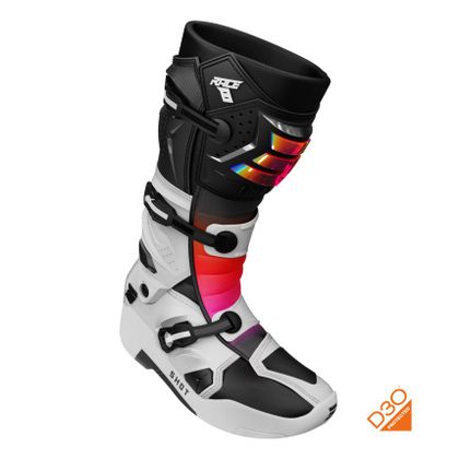 Bottes cross Shot RACE 8 2024 - Noir / Multicolore