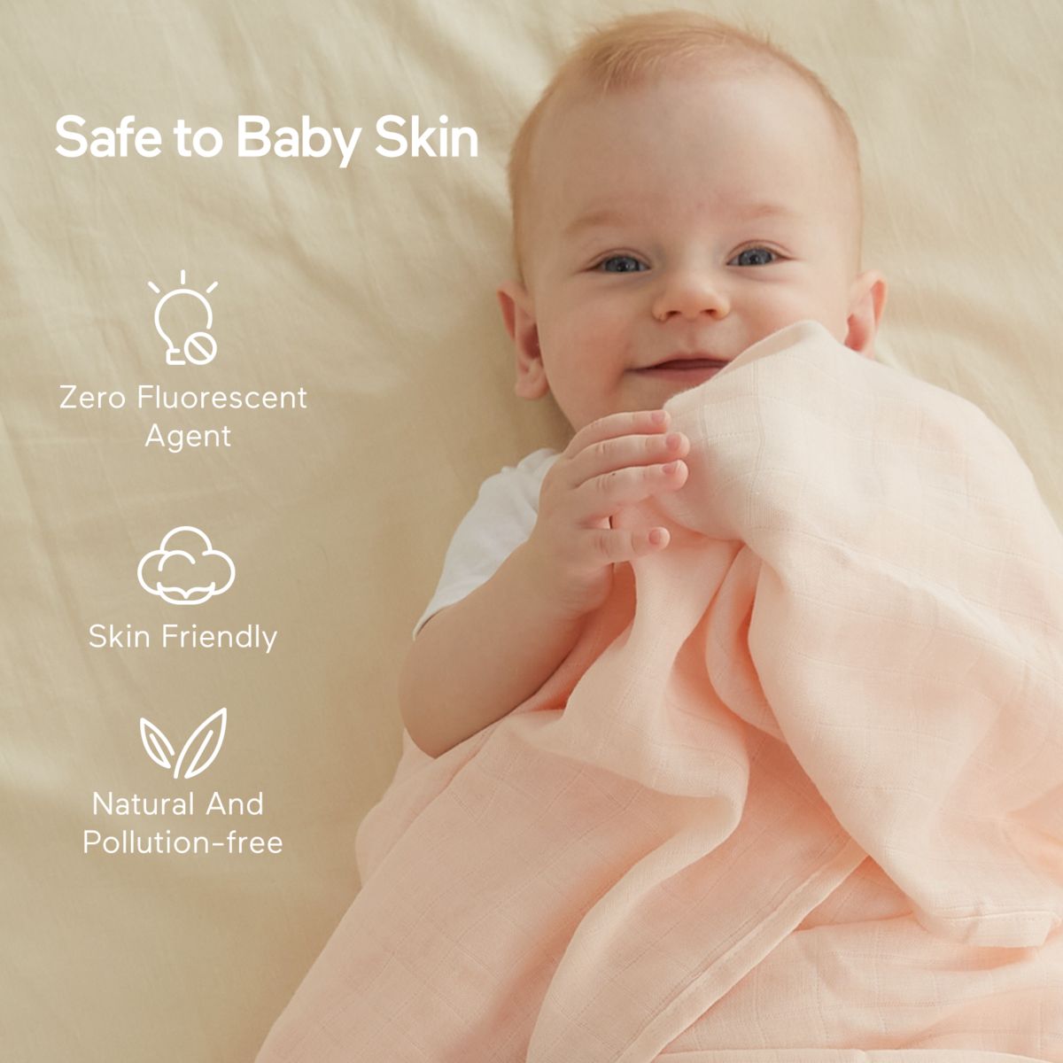 Momcozy Musselin Swaddle Blanket