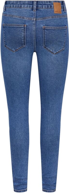 Skinny Fit Jeans - Mid Waist - Mid Wash - 75% Katoen