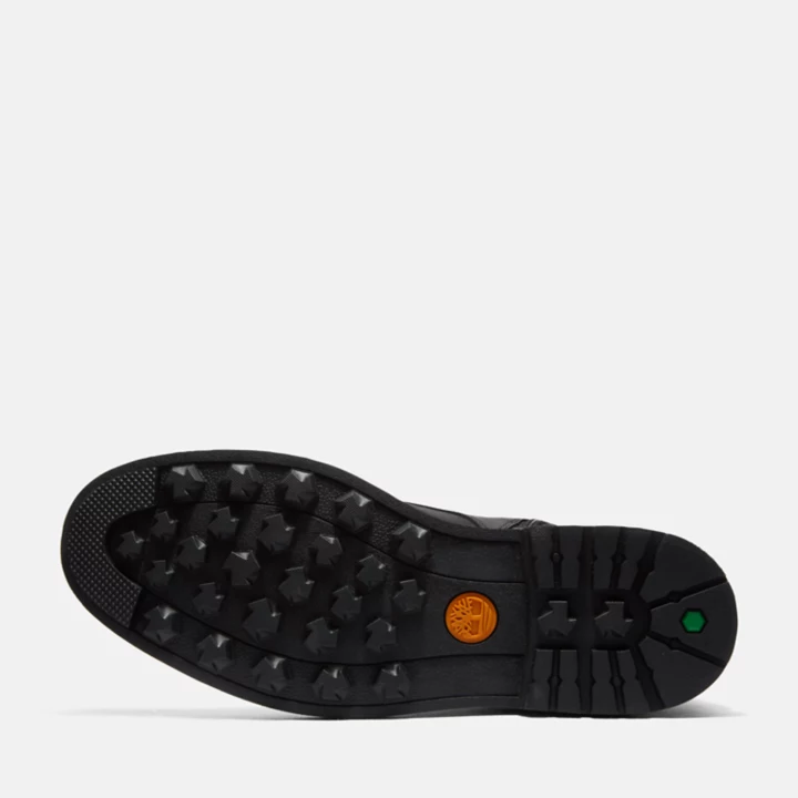 Bota Alden Brook com zíper lateral para homens na cor preta.