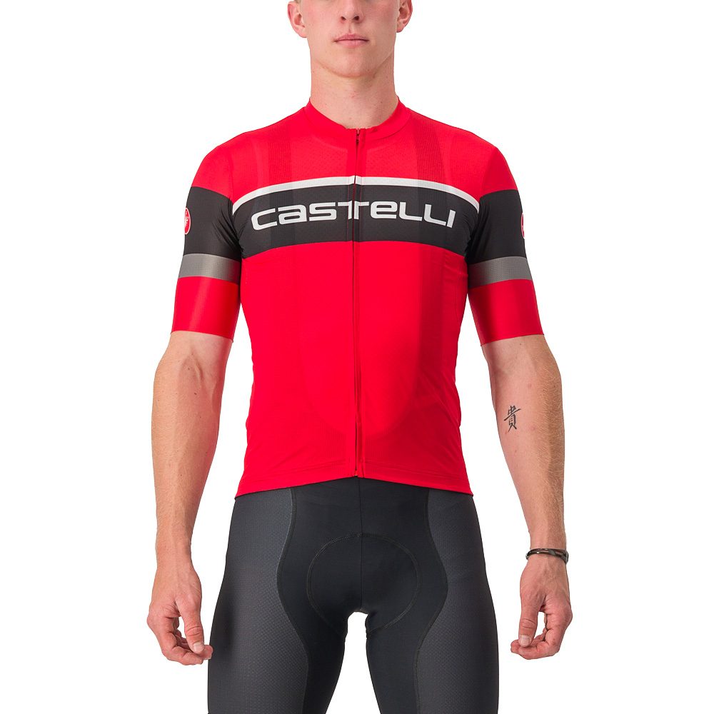 Castelli Scorpione 3 Radtrikot Herren rot