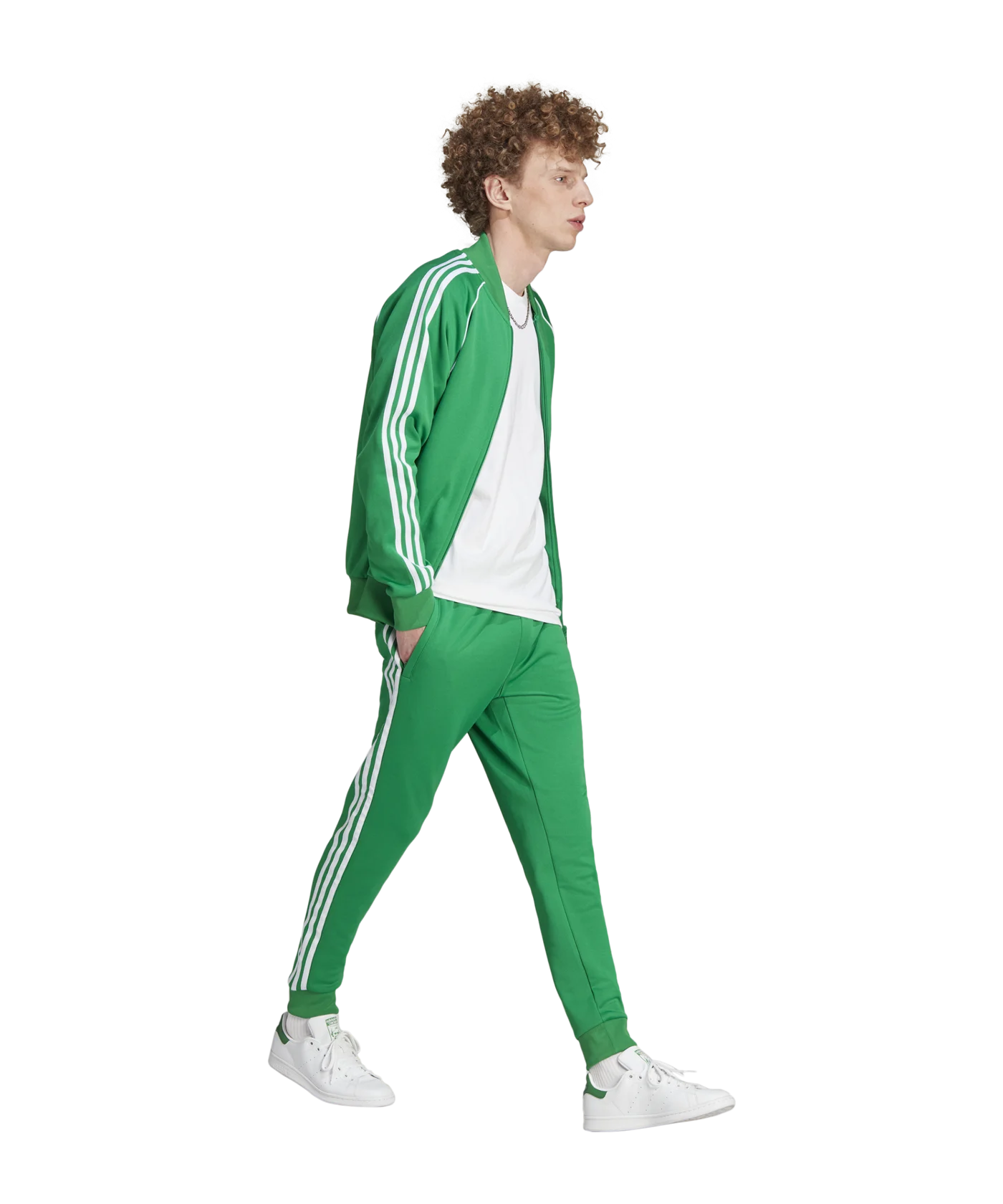 adidas Originals Jogginghose Grün Weiss