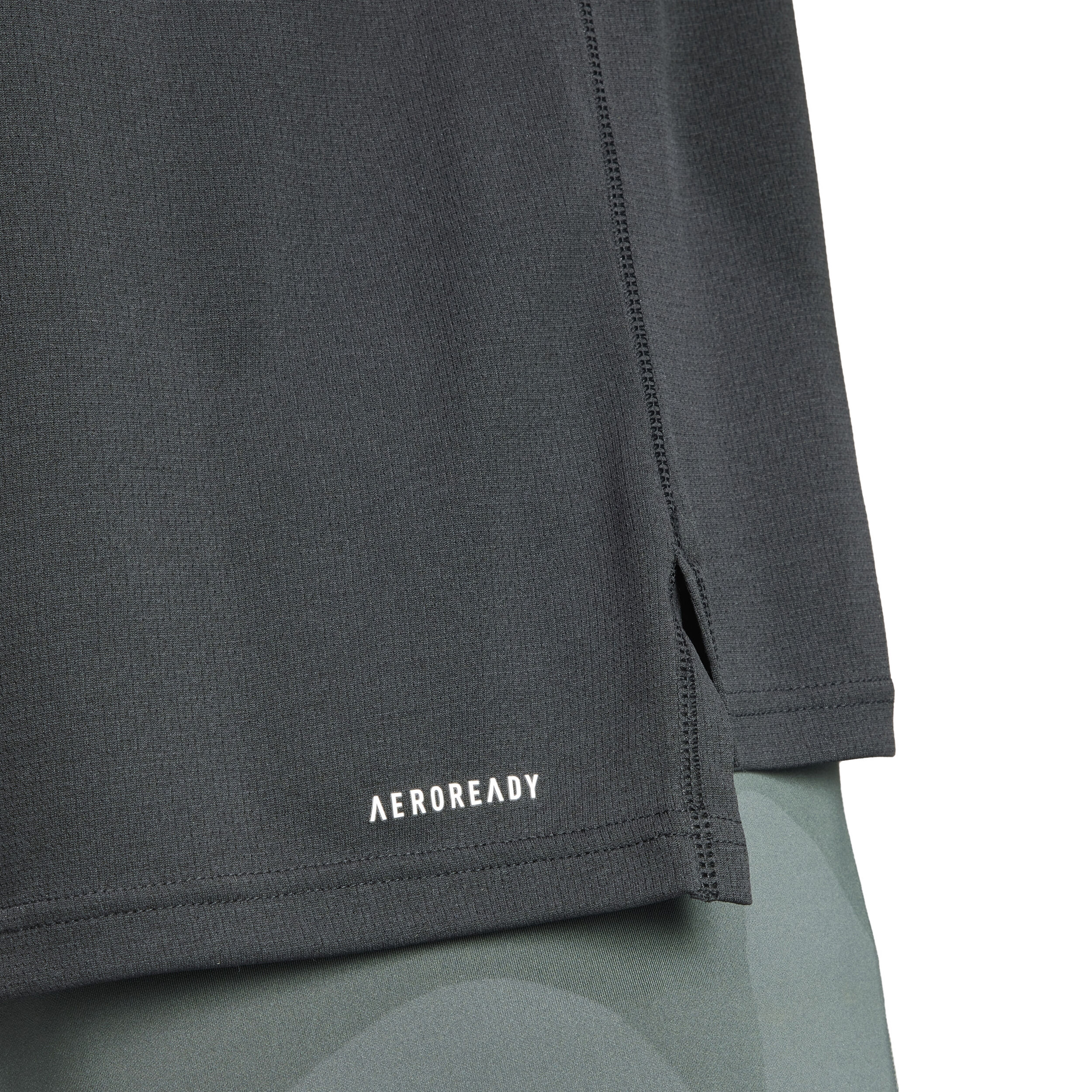 adidas Essentials 1/4 Zip Haut Manches Longues Hommes - Noir
