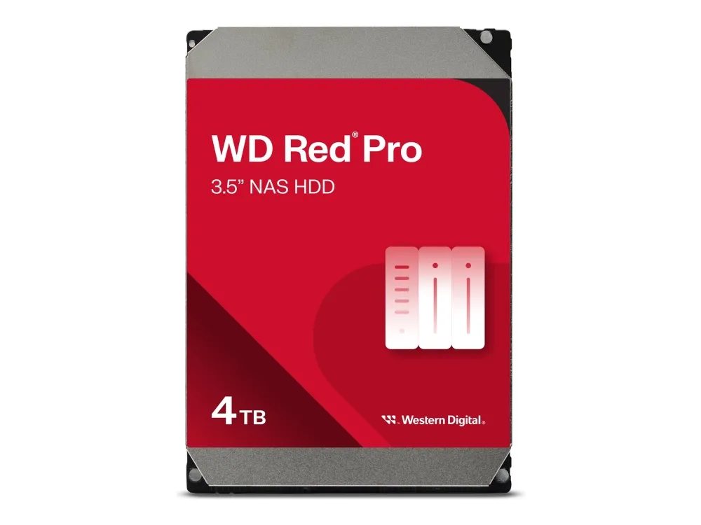 WD Red Pro WD4005FFBX - Harddisk - 4 TB - intern - 3.5