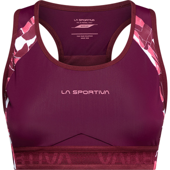 La Sportiva Hover Top Sport-BH Rosebay / Redwood Damen
