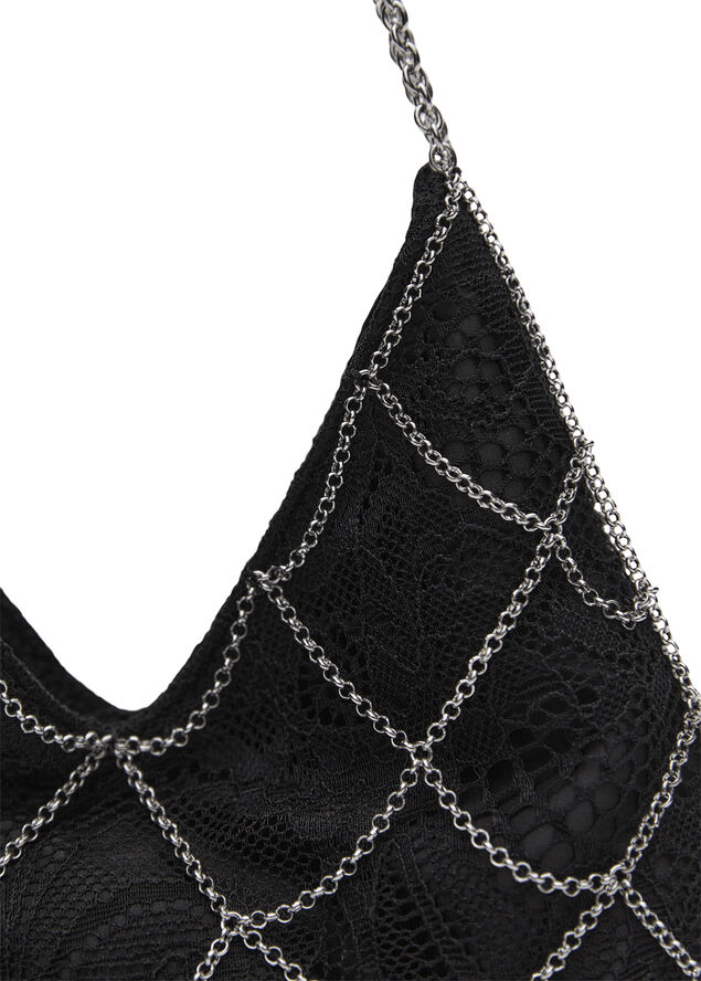 MANGO BAG P-- TEESE Black