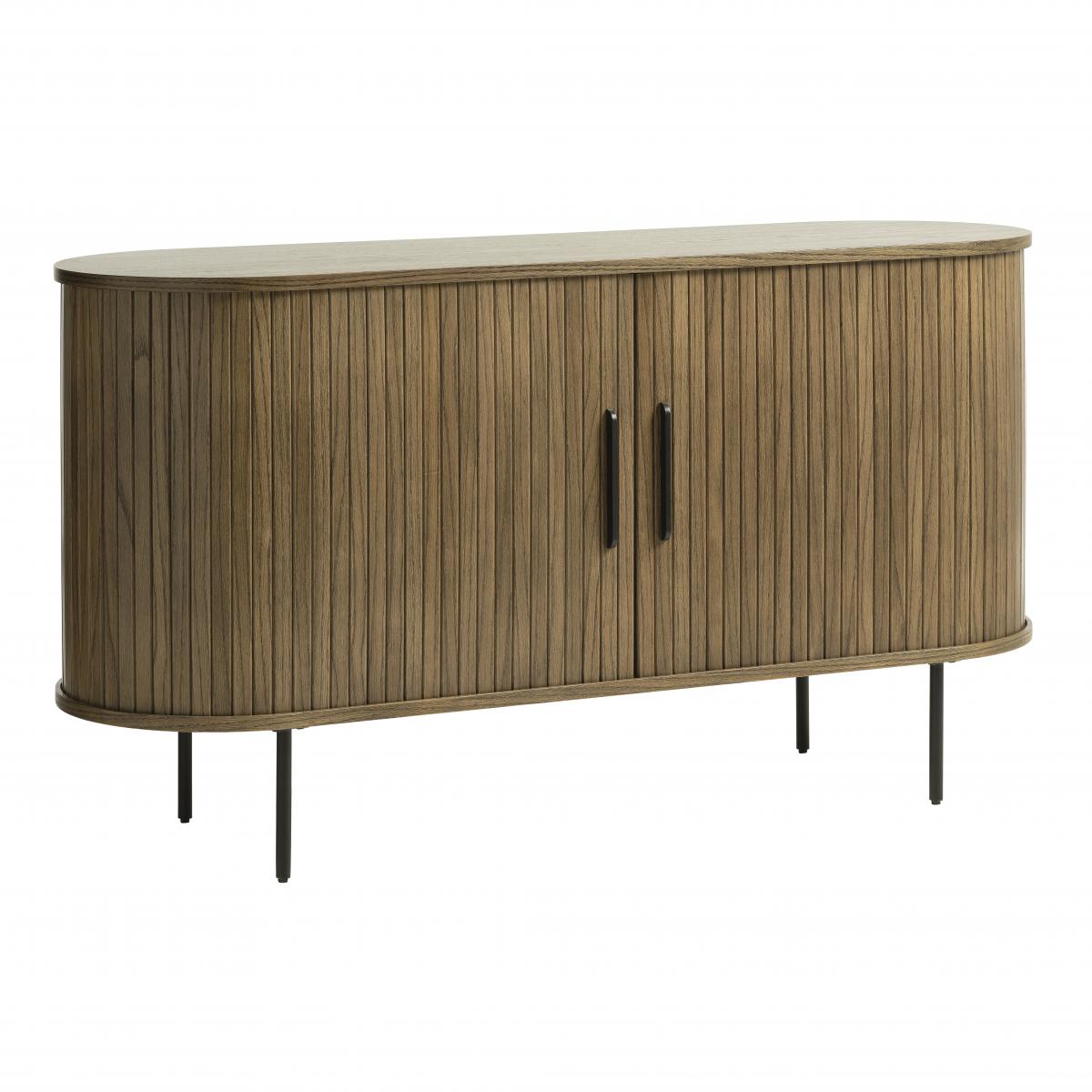 Nordic Home - Kelly dressoir 140 cm - donkerbruin