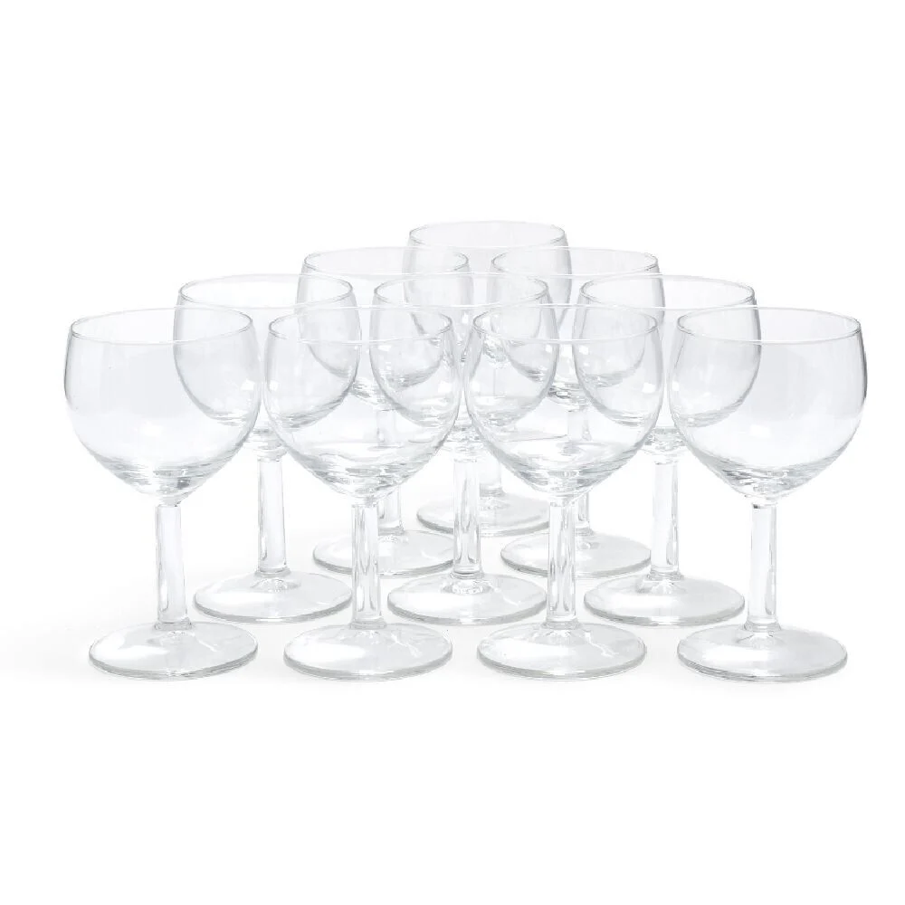 Verre ballon transparent 19cl x10