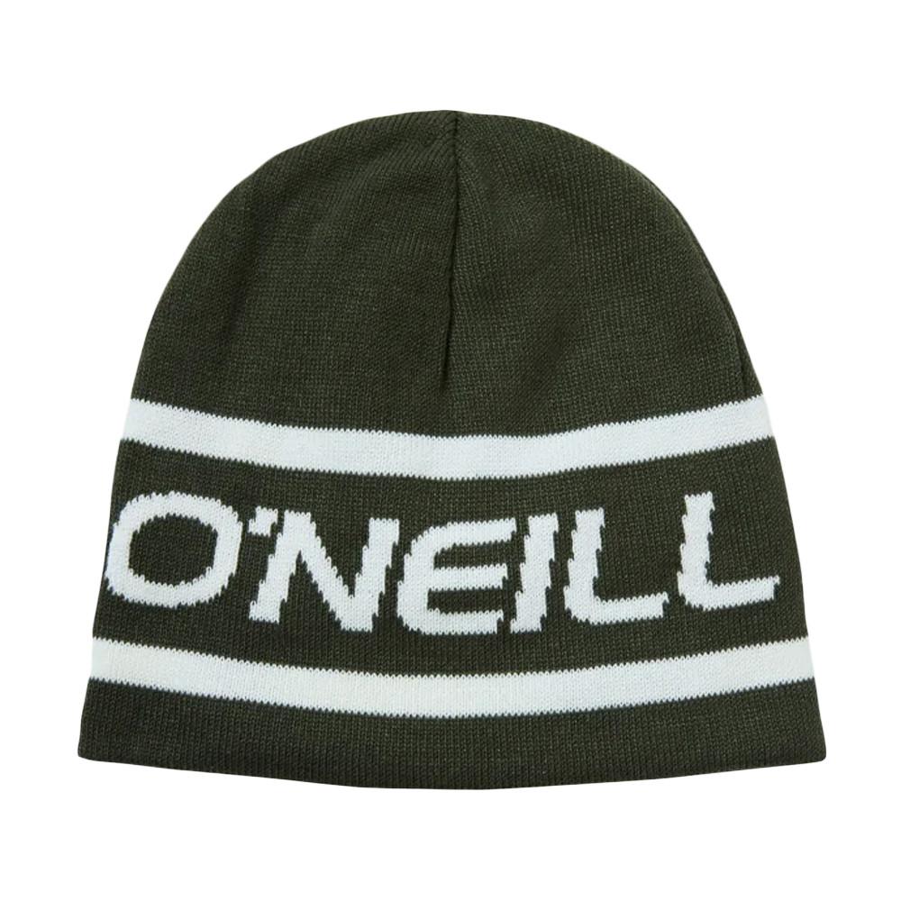 O'Neill Bonnet Kaki/Blanc Homme O'Neill Réversible Logo Beanie
