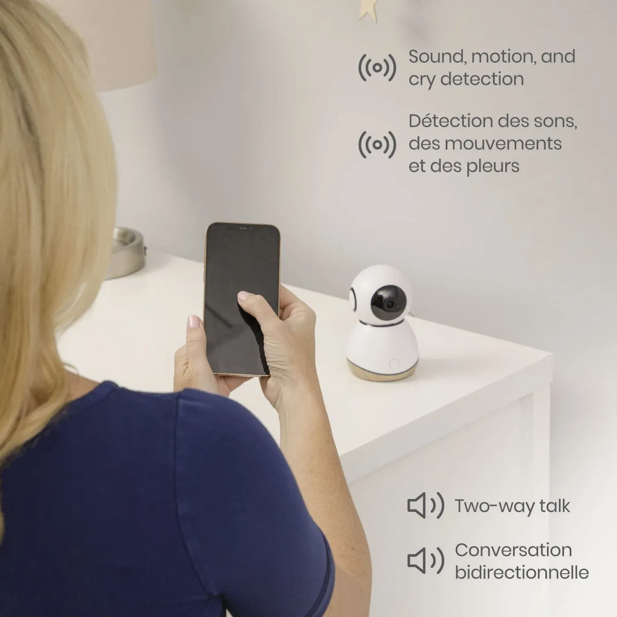 Safety 1st Moniteur bébé Smart 360°