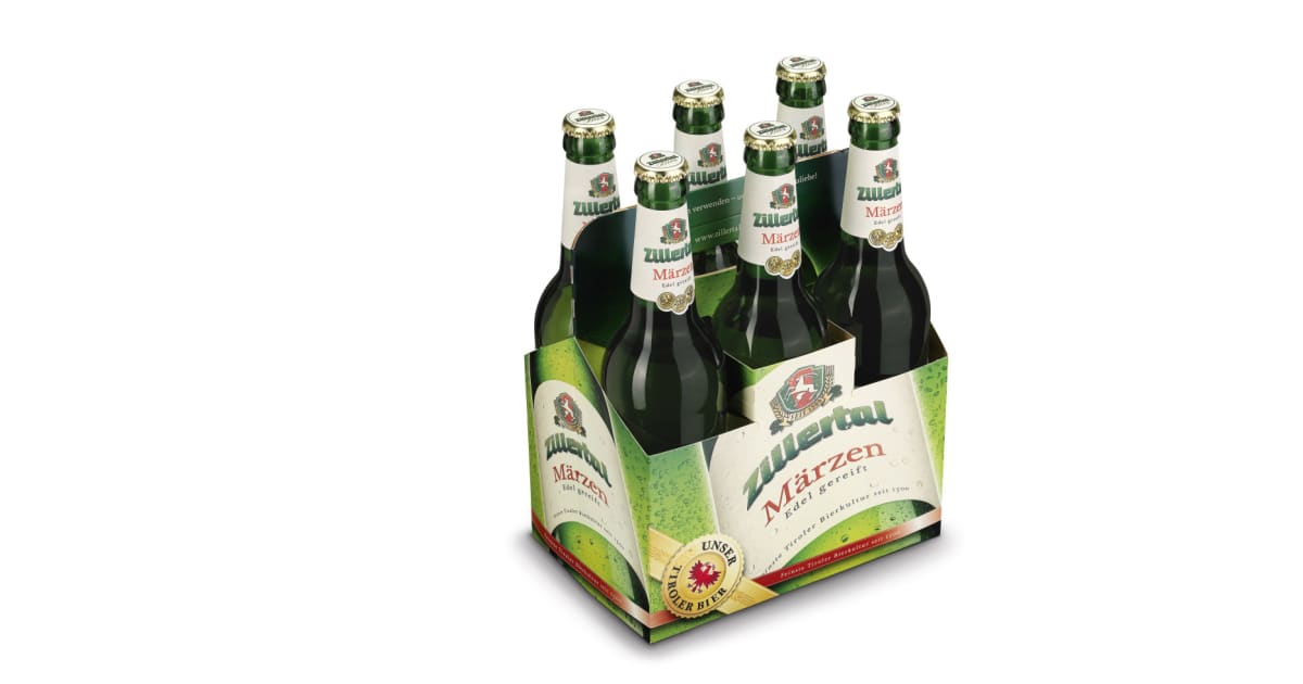 Zillertal Bier Märzen Tray 6x 0,5 Liter (Mehrweg)