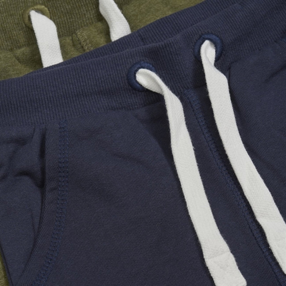 Køb Minymo Dark Olive Sweatpants Basis 36 2-pak NOOS