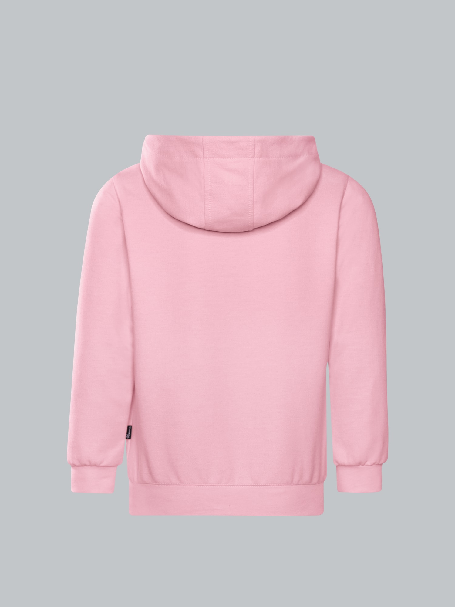 Hoodie mit süßem Katzen-Printmotiv Rosé