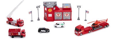 Alex's Garage Brannstasjon Lekesett 50 Deler