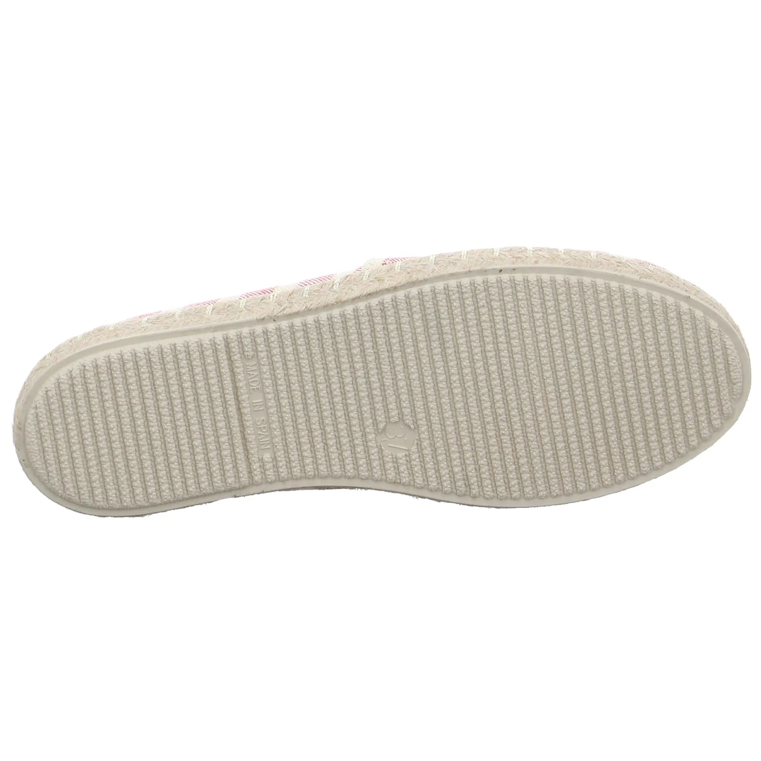 SCHUHENGEL Espadrille Rot Textil