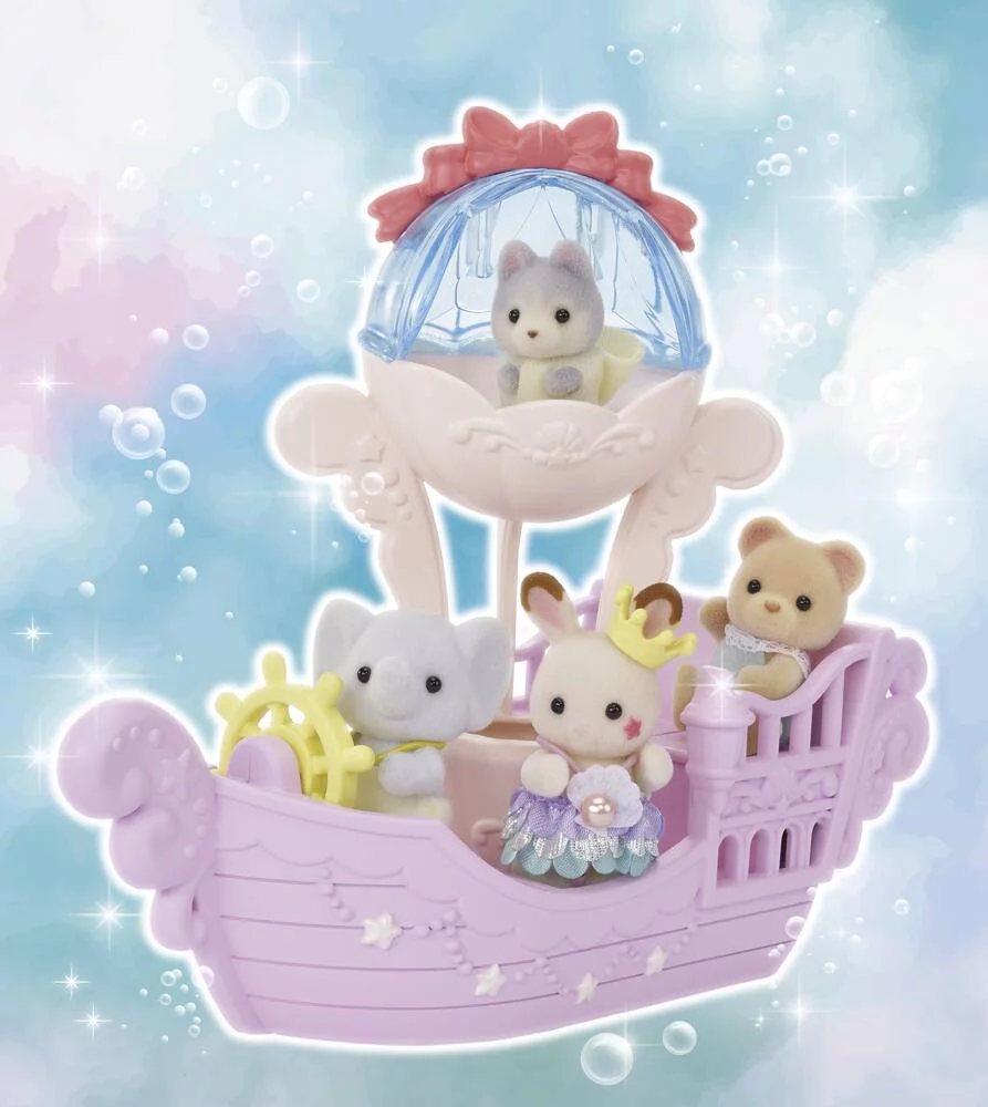 LE CHATEAU DES SIRENES  SYLVANIAN VACANCES