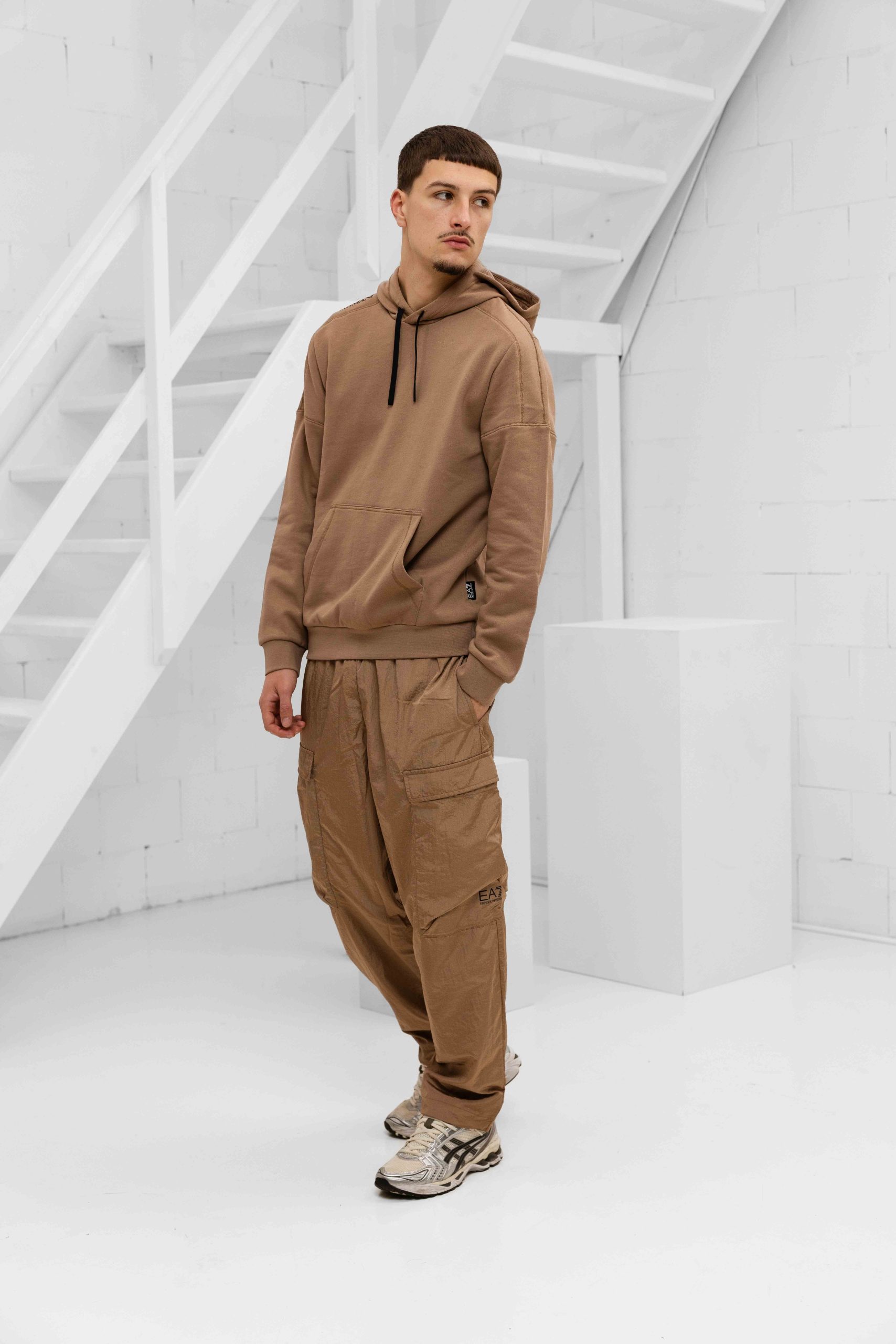 EA7 Emporio Armani 6DPP54 Broek Heren Lichtbruin