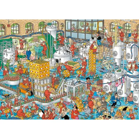 Jumbo Spiele Puzzle - Jan van Haasteren: Craftbierbrauerei, 1000 Teile