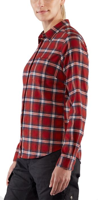 Övik Flannel Shirt Women dameskjorte