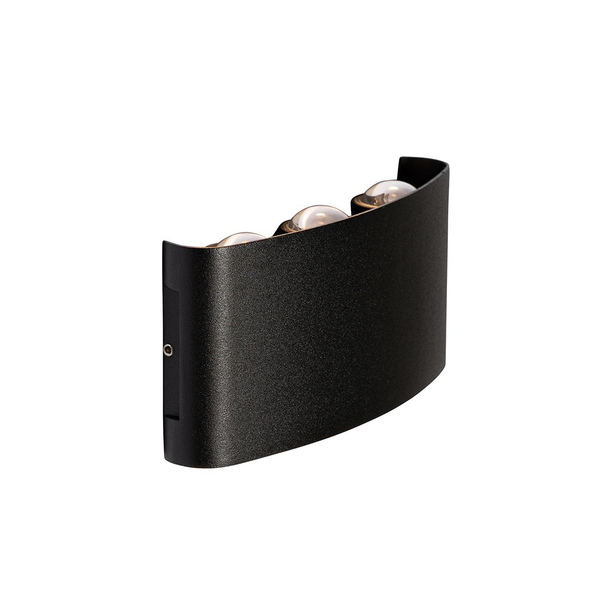 Buiten wandlamp zwart incl. LED 6-lichts IP54 - Silly