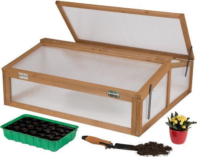 Covy1 - Plantenbak - Bruin - Hout - Voor Tuinen en Balkons