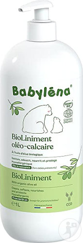 Babylena Bio Liniment Oléo-Calcaire Biologique Flacon Pompe 1000ml