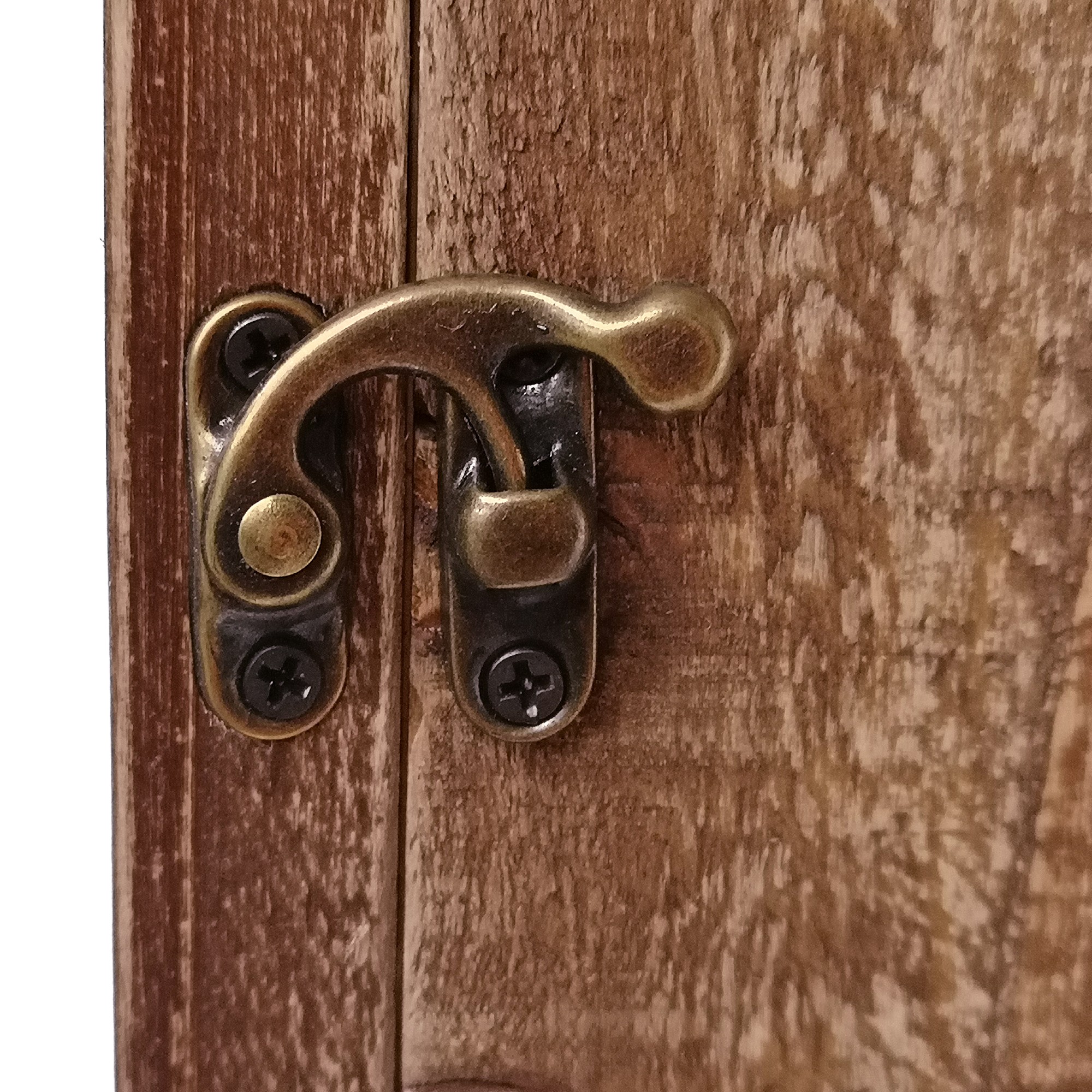 Schlüsselschrank, Tannenholz, H 50 cm, B 30 cm, T 7 cm von fischer's lagerhaus