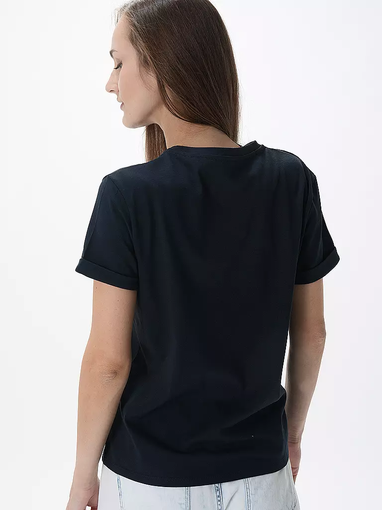 OPUS T-Shirt SERZ dunkelblau