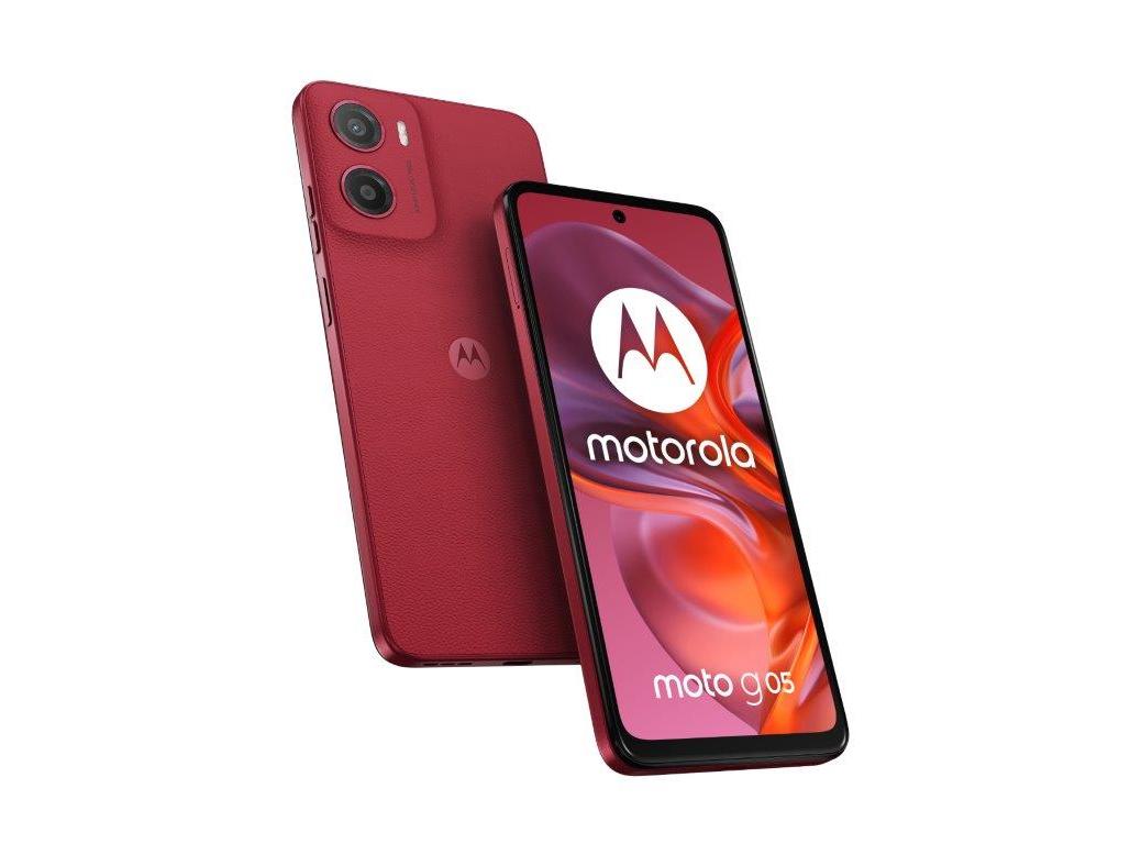 SMARTPHONE MOTOROLA MOTO G05 4GB 128GB PLUM RED