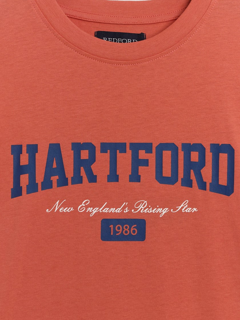 Hartford t-skjorte Tawny Orange