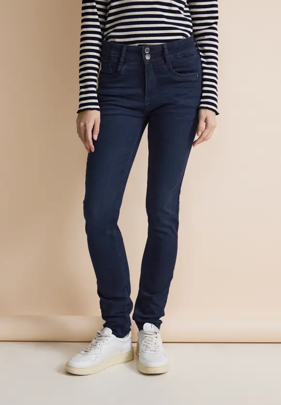 Free to move Jeans - dark blue soft washed