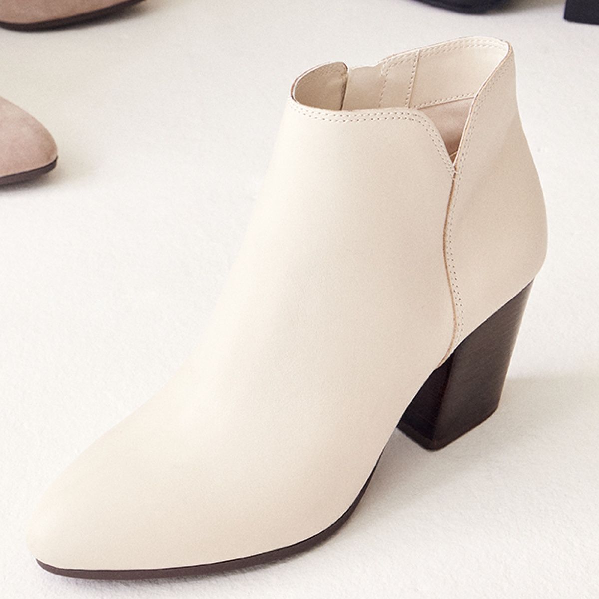 Blanka White Women Ankle boots